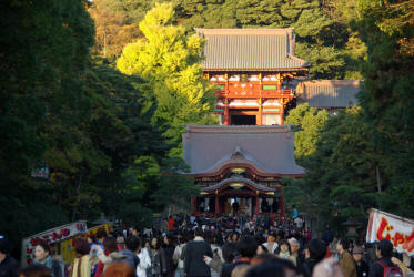 Sanctuaire Tsurugaoka-hachiman-gû l'un des symbole de la ville de kamakura