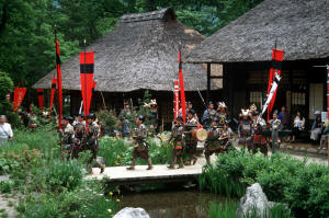 Festival en l'honneur de la famille guerrière Taïra à Tochigi