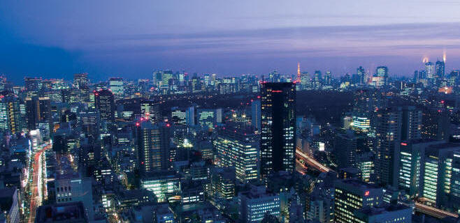 Tokyo vue nuit
