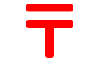 Logo des postes japonaises
