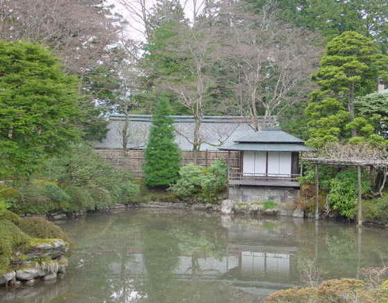Pavillon de thé du jardin shoyoen