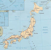 mini carte japon politique